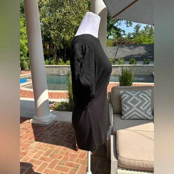 GOLDIE Women’s Black Mutton Sleeve Tee Size L - Picture 9 of 12